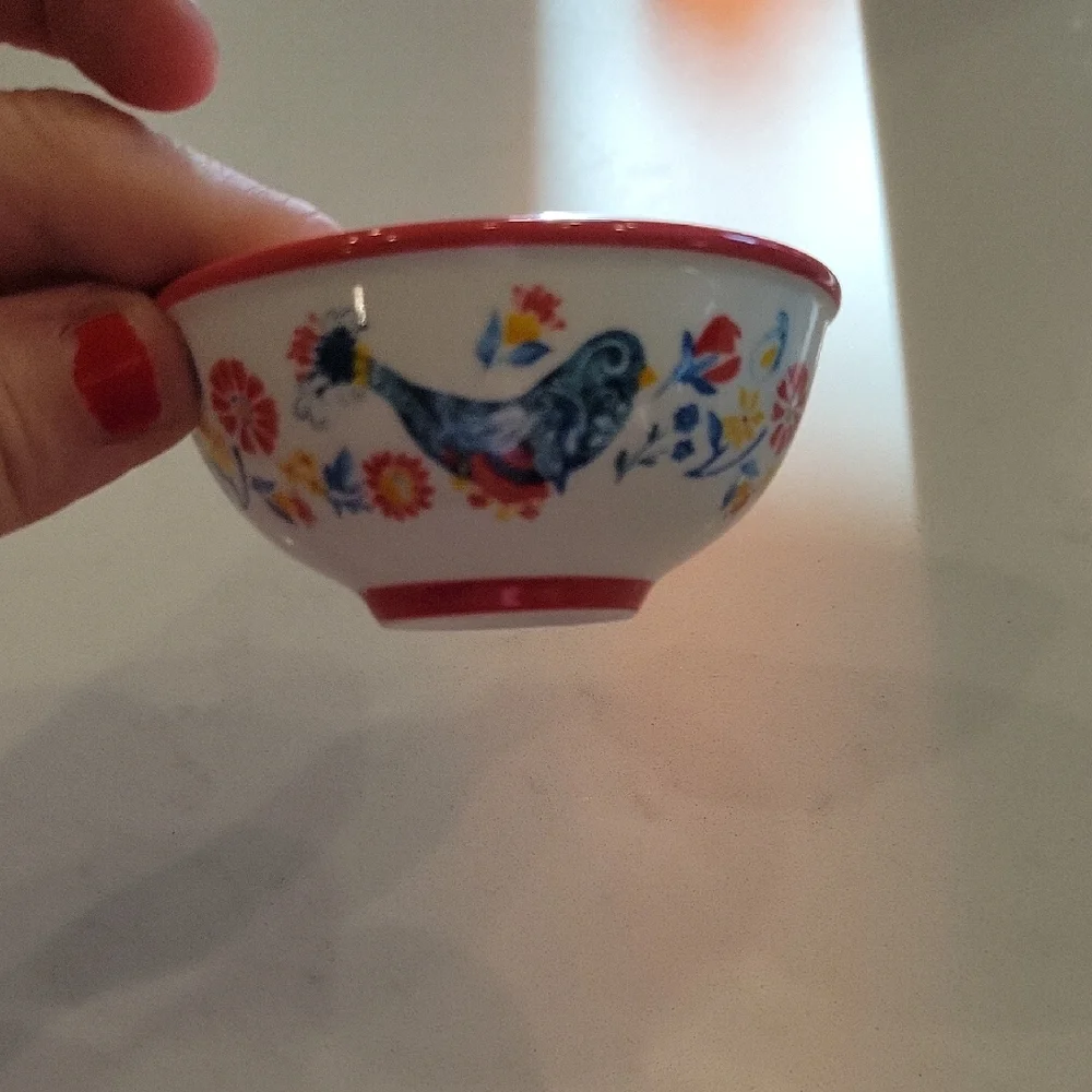 The Pioneer Woman Floral Bowl - Red, Blue, Yellow